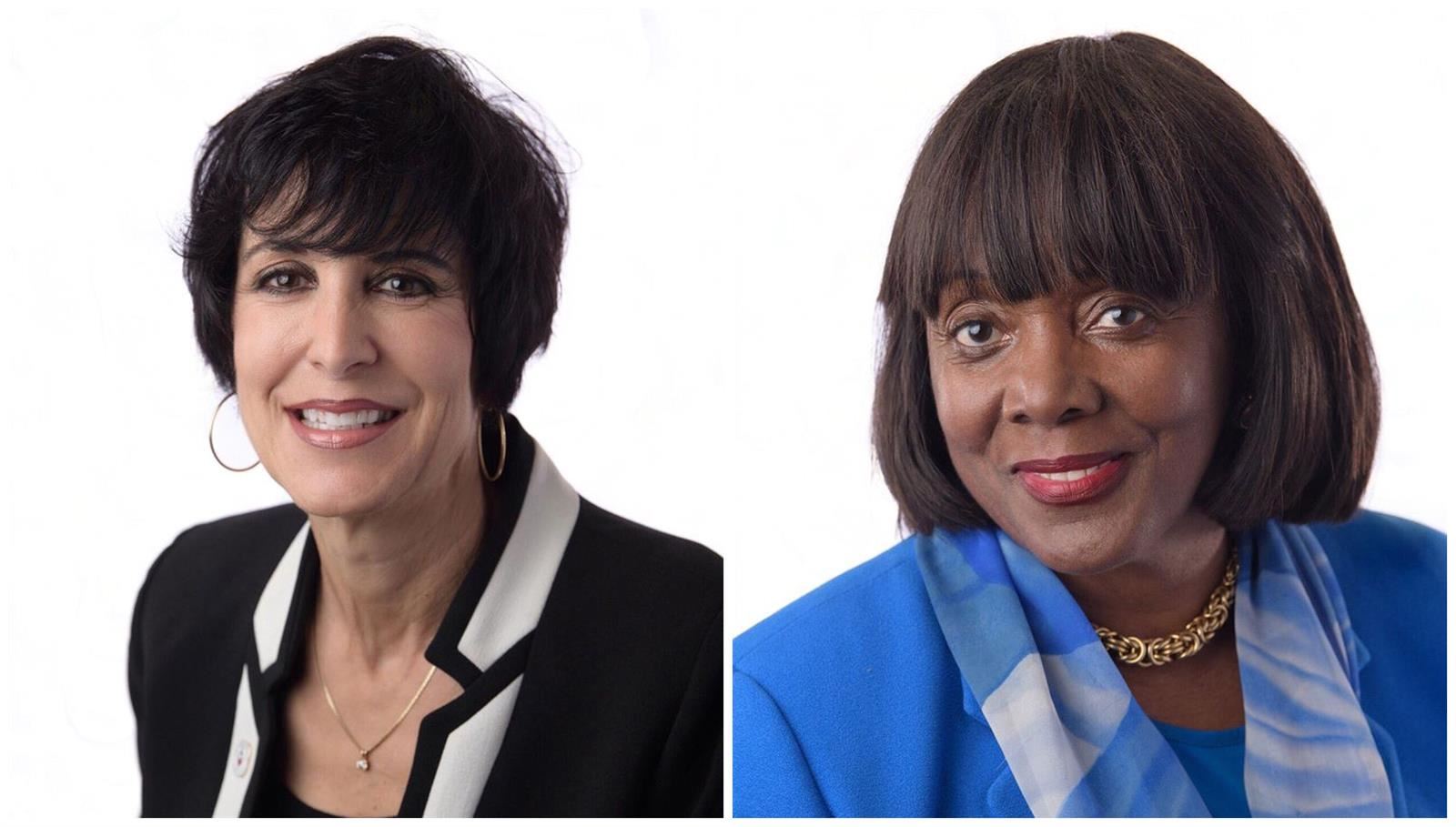  Headshots of Karen Brill and Marcia Andrews